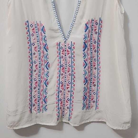 Rococo Sand Paloma Embroidered Top and Shorts Set Size XS b202 - Picture 9 of 14